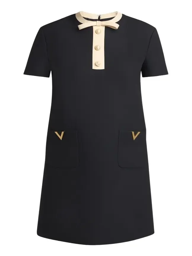 Wool-Silk Mini Dress Wool-Silk Mini Dress