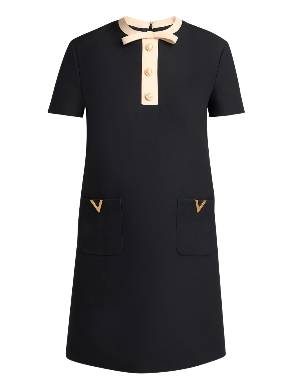 Wool-Silk Mini Dress
