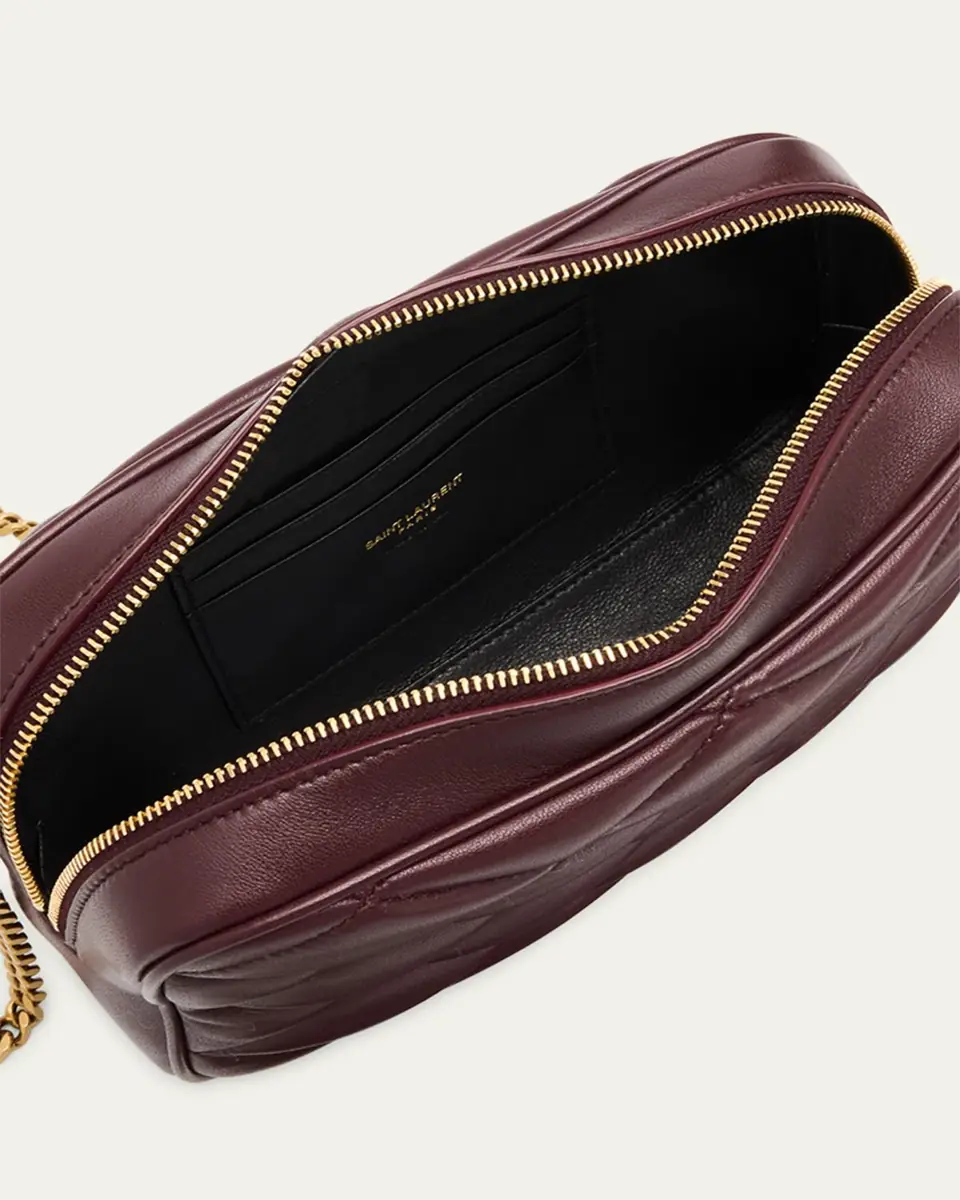 Saint Laurent Gaby Mini Camera Bag in Quilted Leather | Thumbnail 14 Saint Laurent Gaby Mini Camera Bag in Quilted Leather | Thumbnail 14