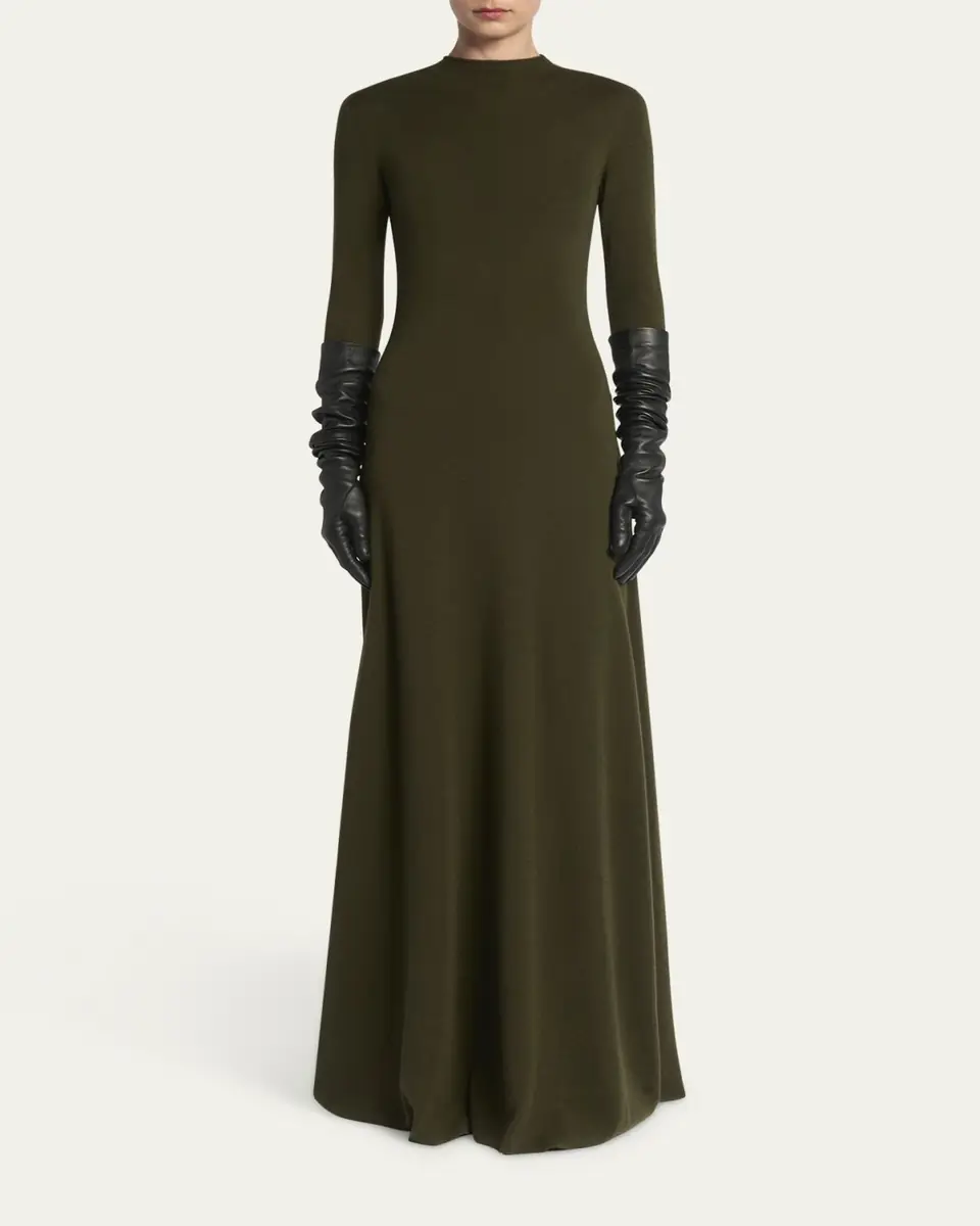 TOM FORD Knit Long-Sleeve Maxi Dress | Thumbnail 2