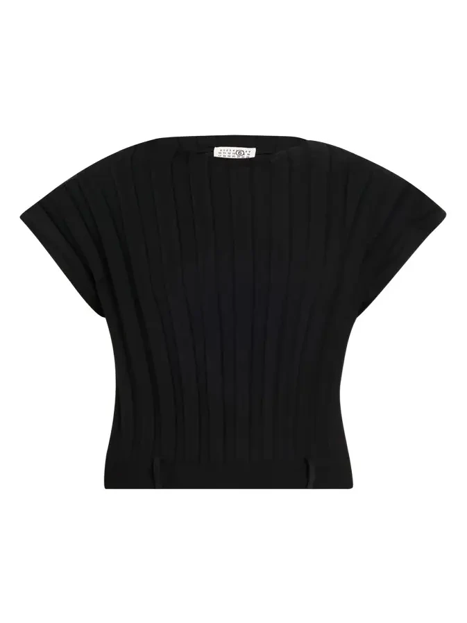 High-Neck Wide Ribbed Top High-Neck Wide Ribbed Top