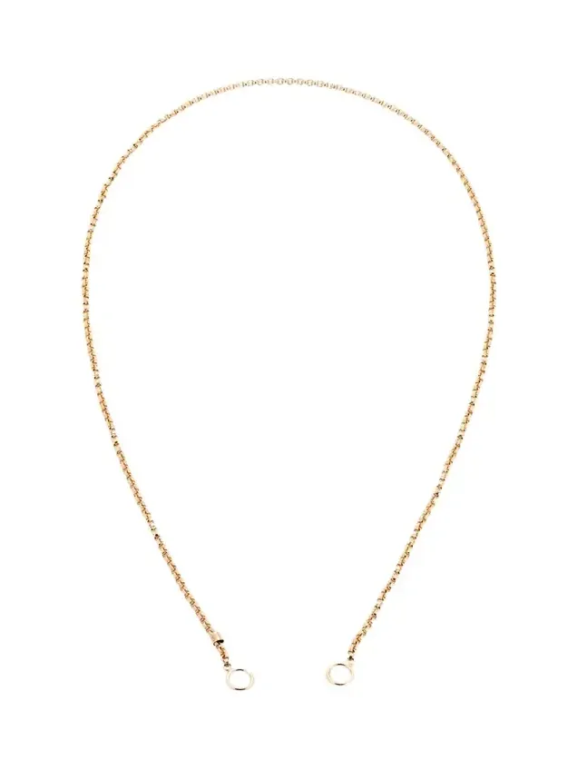 14K Yellow Gold Rolo Chain, 22"L 14K Yellow Gold Rolo Chain, 22"L