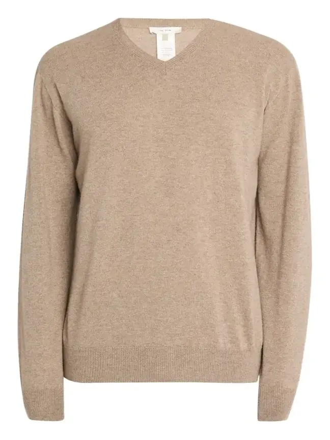 Men's Cashmere Heathered V-Neck Sweater Men's Cashmere Heathered V-Neck Sweater