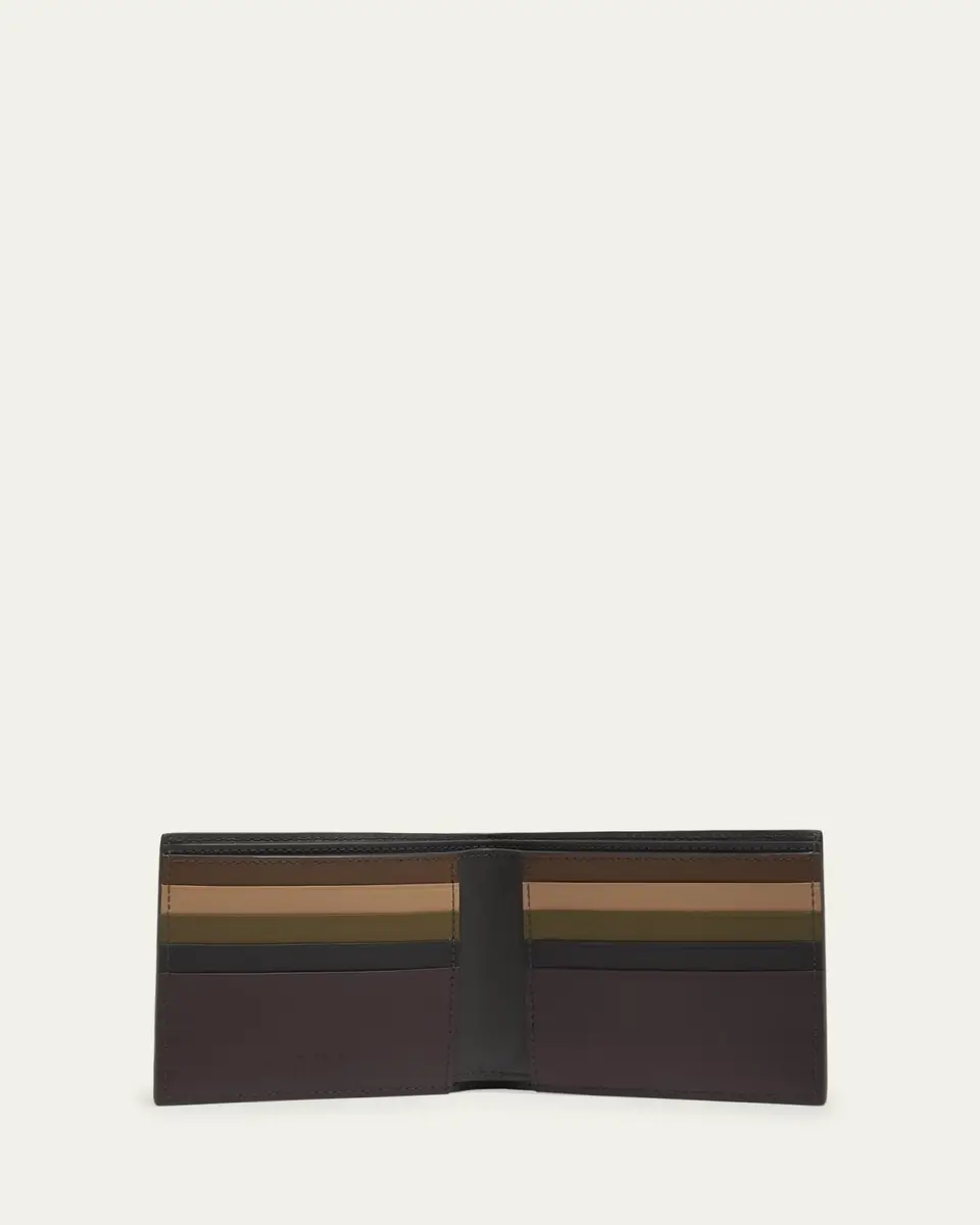 Bottega Veneta Men's Intrecciato Leather Multicolor-Interior Bifold Wallet | Thumbnail 3 Bottega Veneta Men's Intrecciato Leather Multicolor-Interior Bifold Wallet | Thumbnail 3