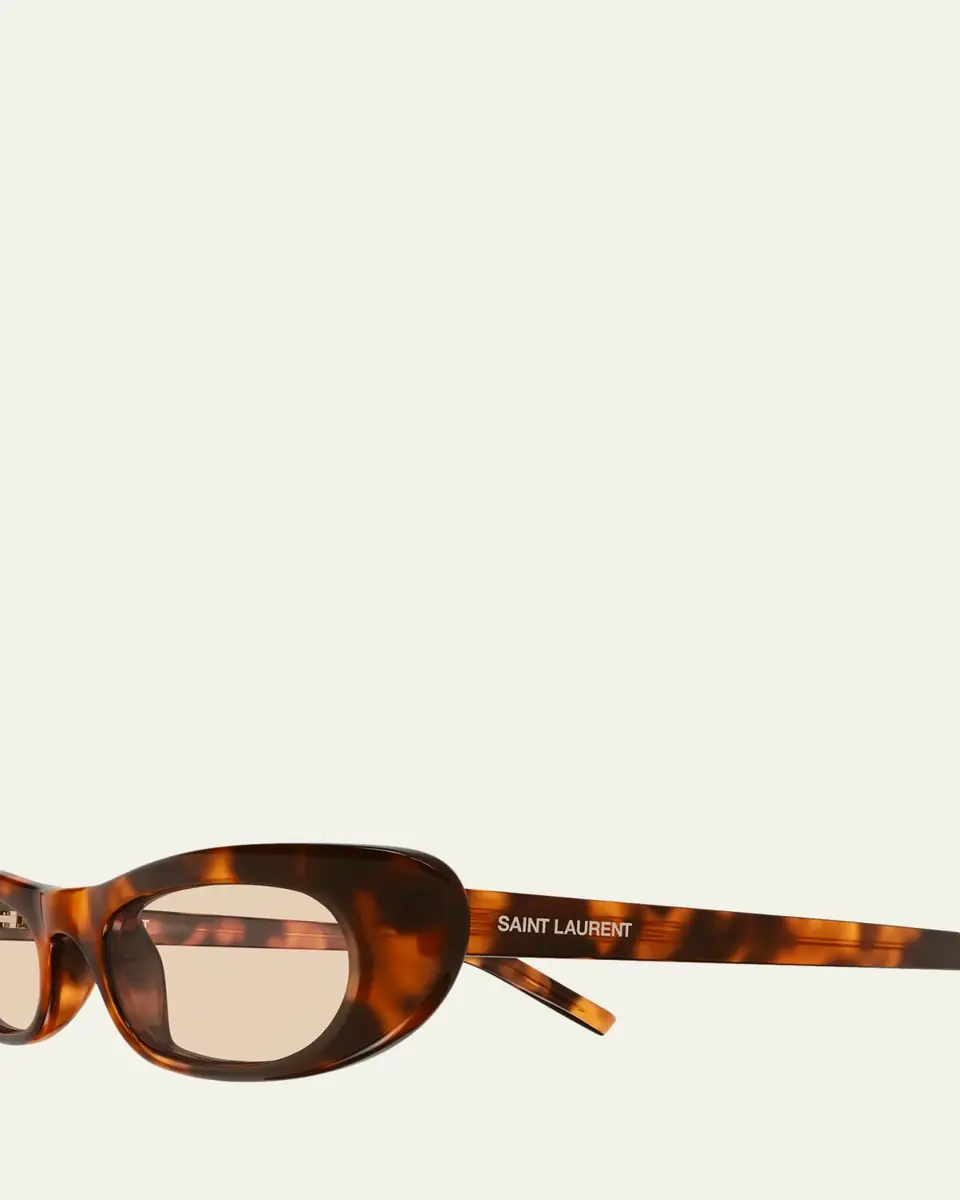 Saint Laurent SL 557 Acetate Cat-Eye Sunglasses | Thumbnail 3 Saint Laurent SL 557 Acetate Cat-Eye Sunglasses | Thumbnail 3