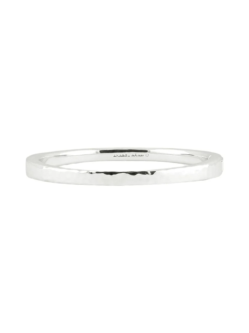 Anabel Aram Jewelry Farrier Medium Hinged Bangle Bracelet