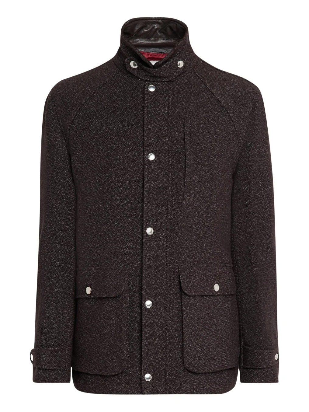 Men's Cashmere-Blend Full-Zip Jacket