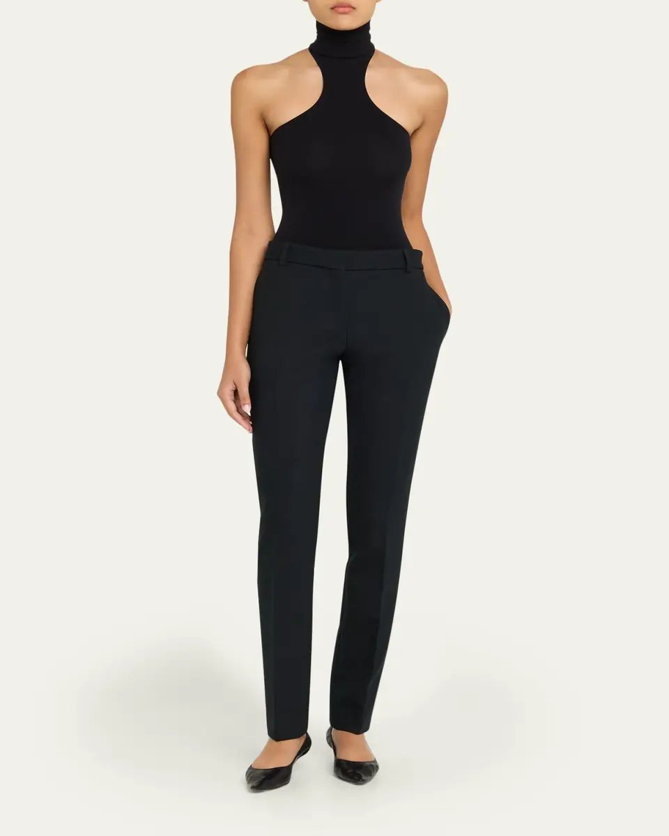 Commando Ballet Racer Turtleneck Microfiber Bodysuit | Thumbnail 2