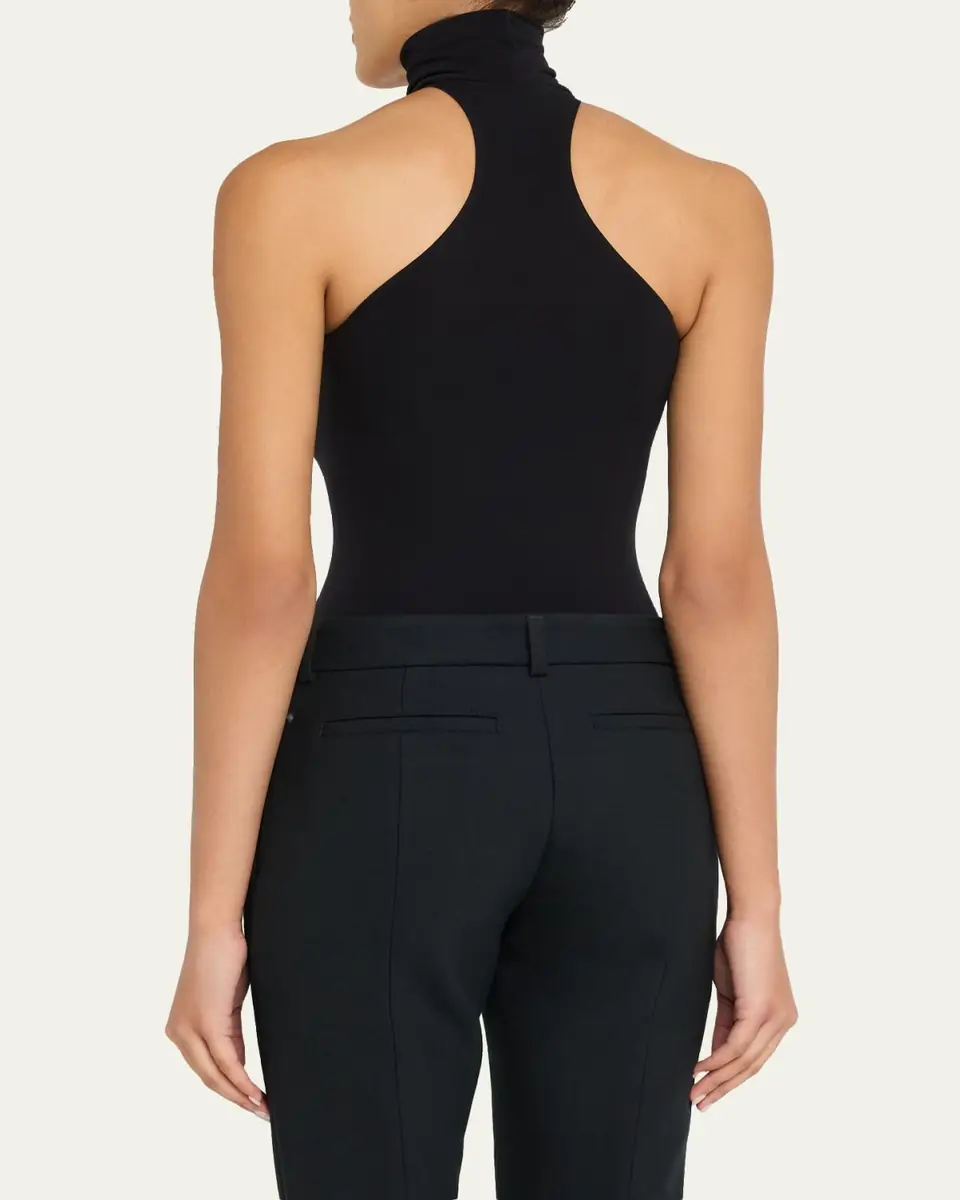 Commando Ballet Racer Turtleneck Microfiber Bodysuit | Thumbnail 3
