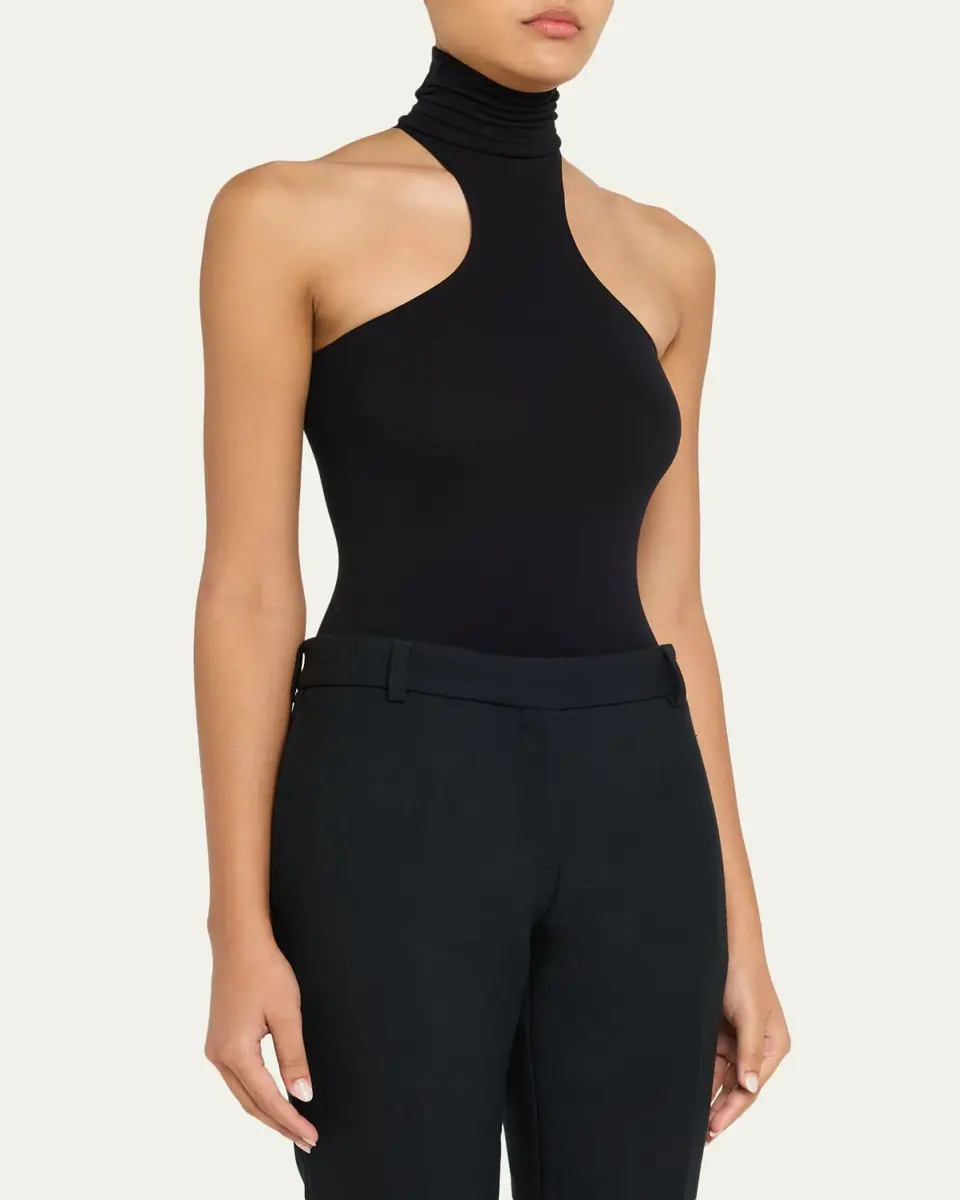Commando Ballet Racer Turtleneck Microfiber Bodysuit | Thumbnail 4