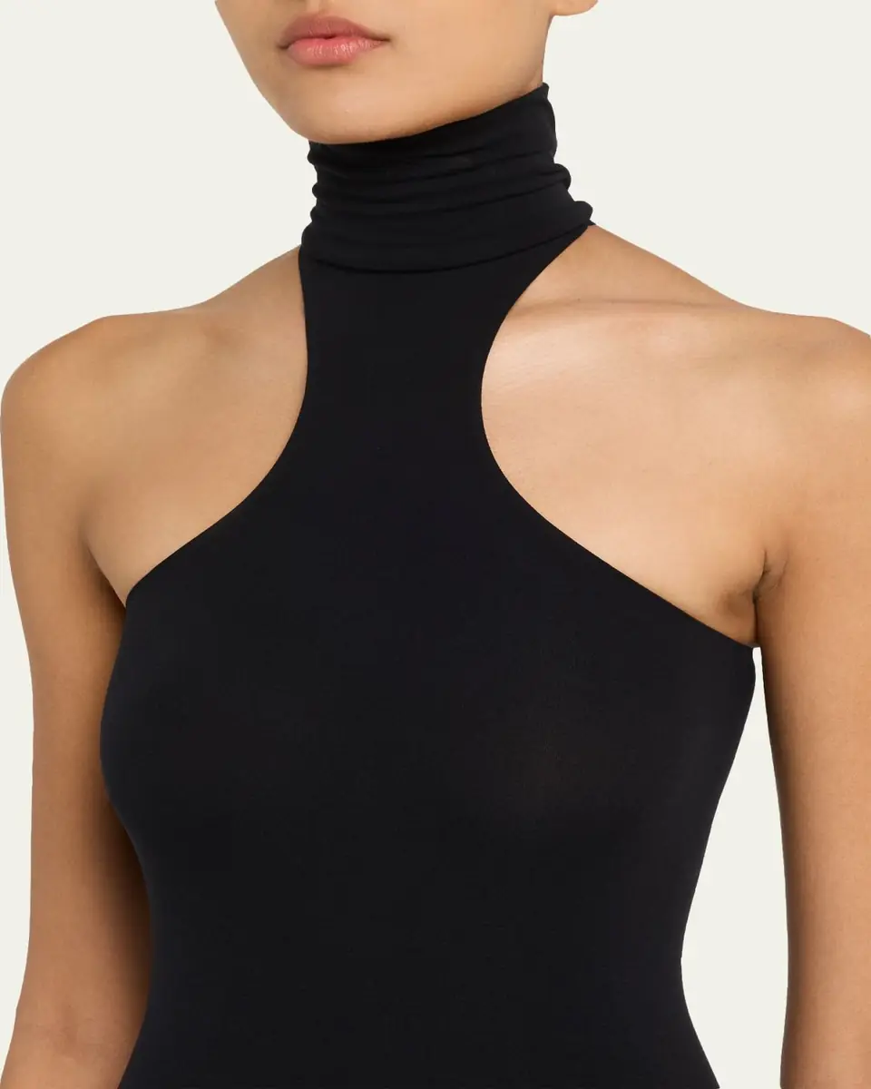 Commando Ballet Racer Turtleneck Microfiber Bodysuit | Thumbnail 5