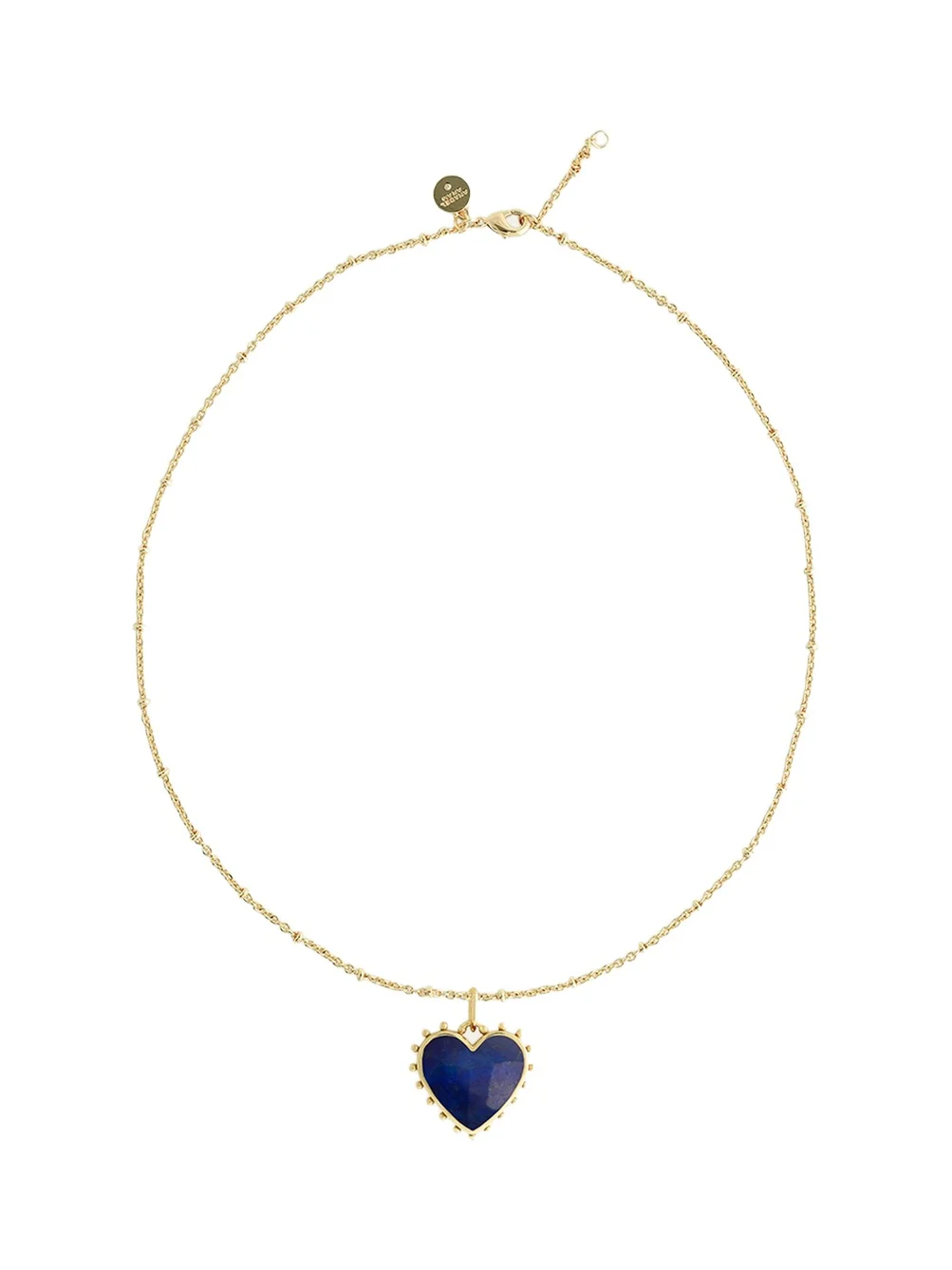 Heart Stone Pendant Necklace