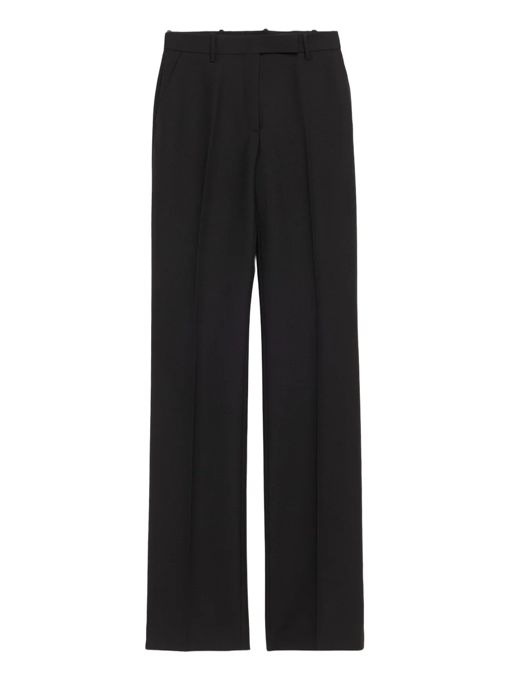 Wool-Blend Straight-Leg Pants Wool-Blend Straight-Leg Pants