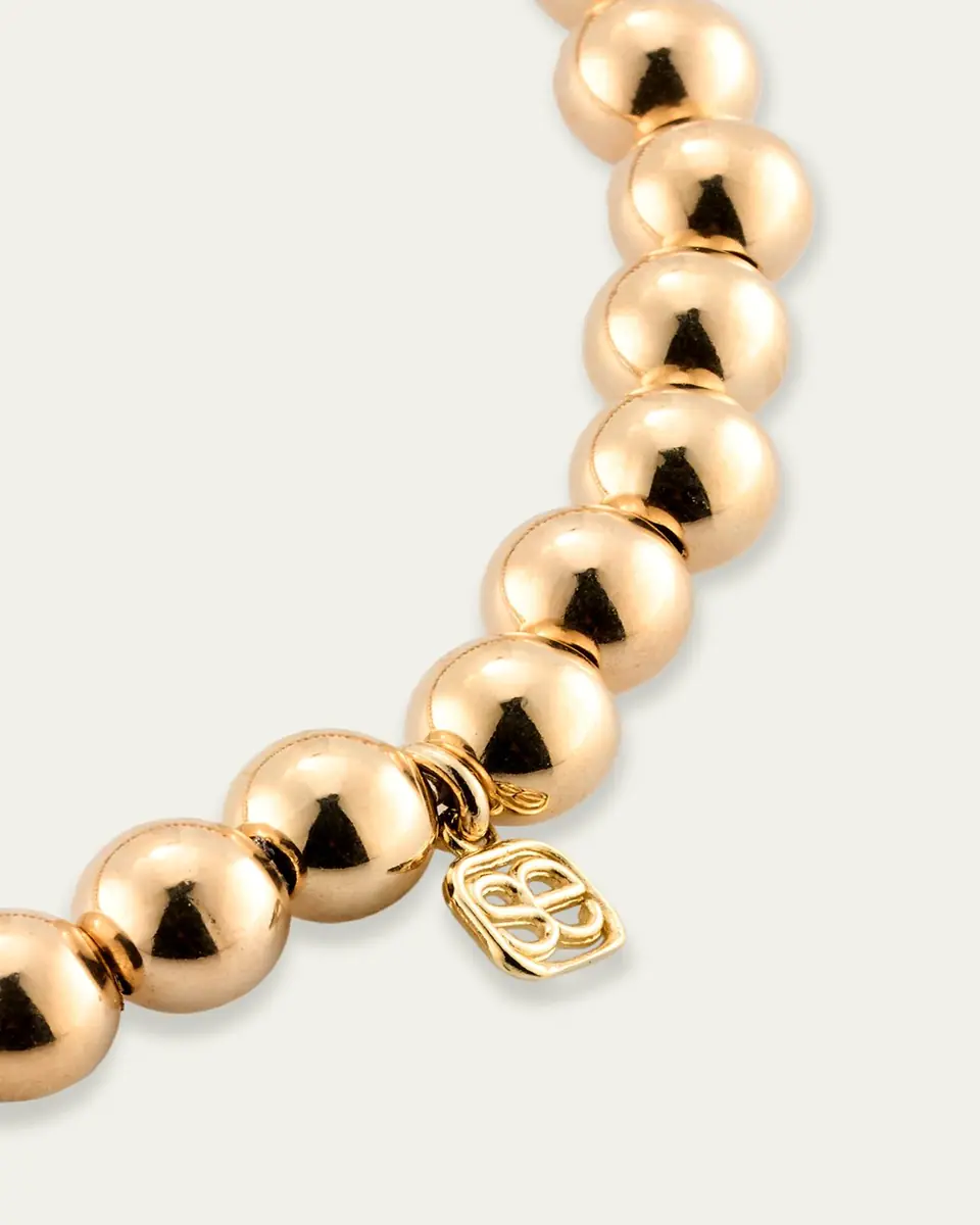 Sydney Evan 14K Tiny Pure Cross Charm Bracelet | Thumbnail 4
