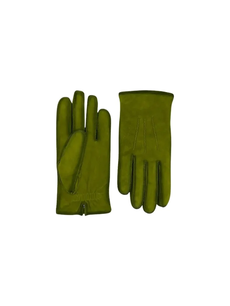 Men's Suede Cashmere-Lined Gloves