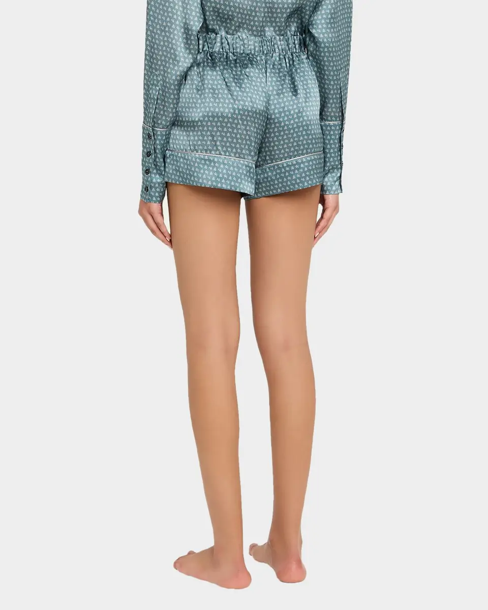 Kiki De Montparnasse Kiki Drawstring Silk Lounge Pants | Thumbnail 11