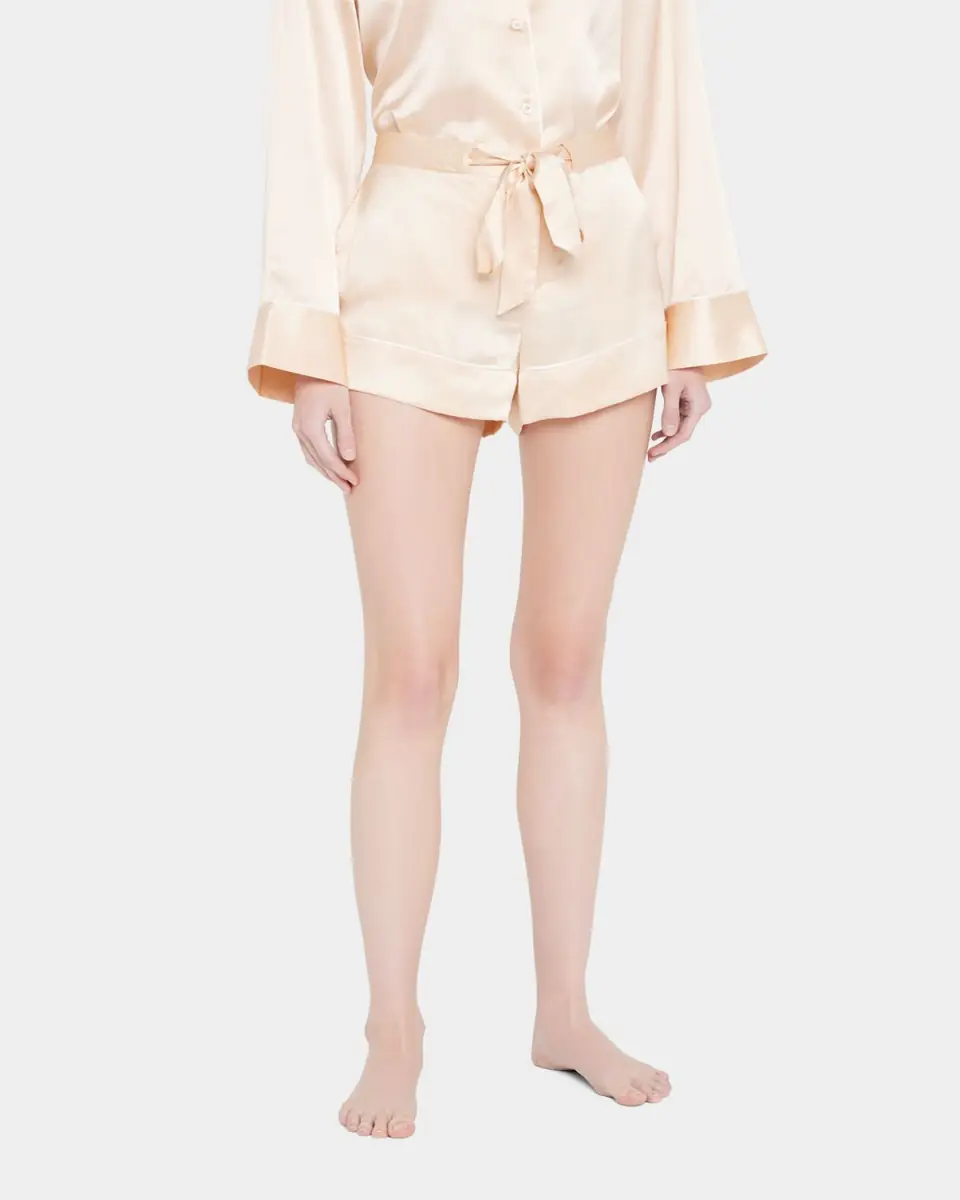 Kiki De Montparnasse Kiki Drawstring Silk Lounge Pants | Thumbnail 8