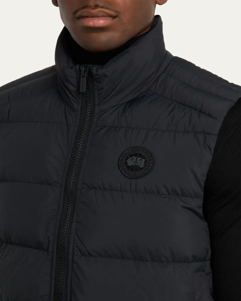 Canada Goose Men's Crofton Packable Nylon Down Vest | Thumbnail 5