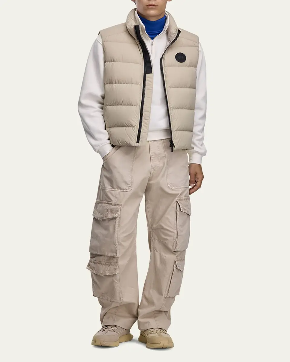 Canada Goose Men's Crofton Packable Nylon Down Vest | Thumbnail 6