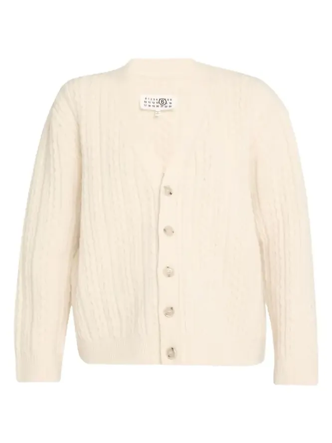 Cable-Knit Cardigan