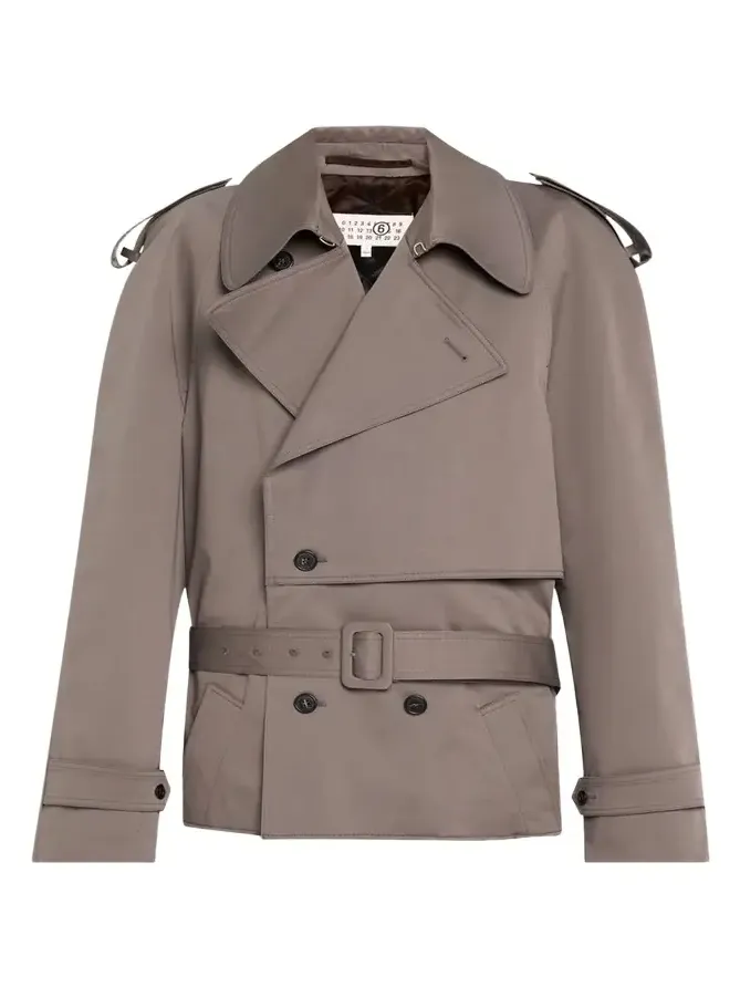 Boxy Trench-Style Sports Jacket Boxy Trench-Style Sports Jacket