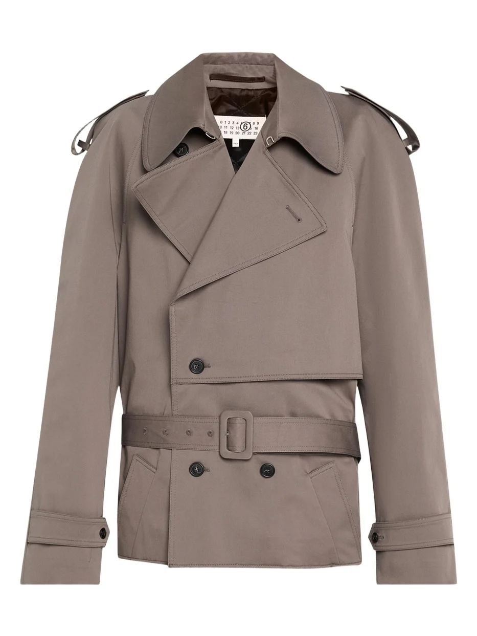 MM6 MAISON MARGIELA Boxy Trench-Style Sports Jacket