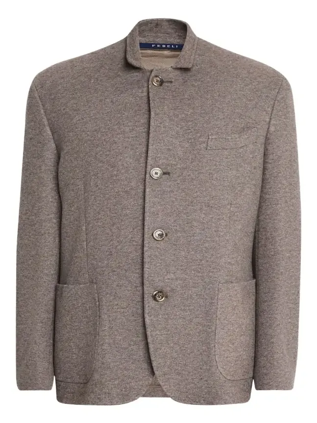 Men's Double-Face Cashmere Chore Jacket Men's Double-Face Cashmere Chore Jacket