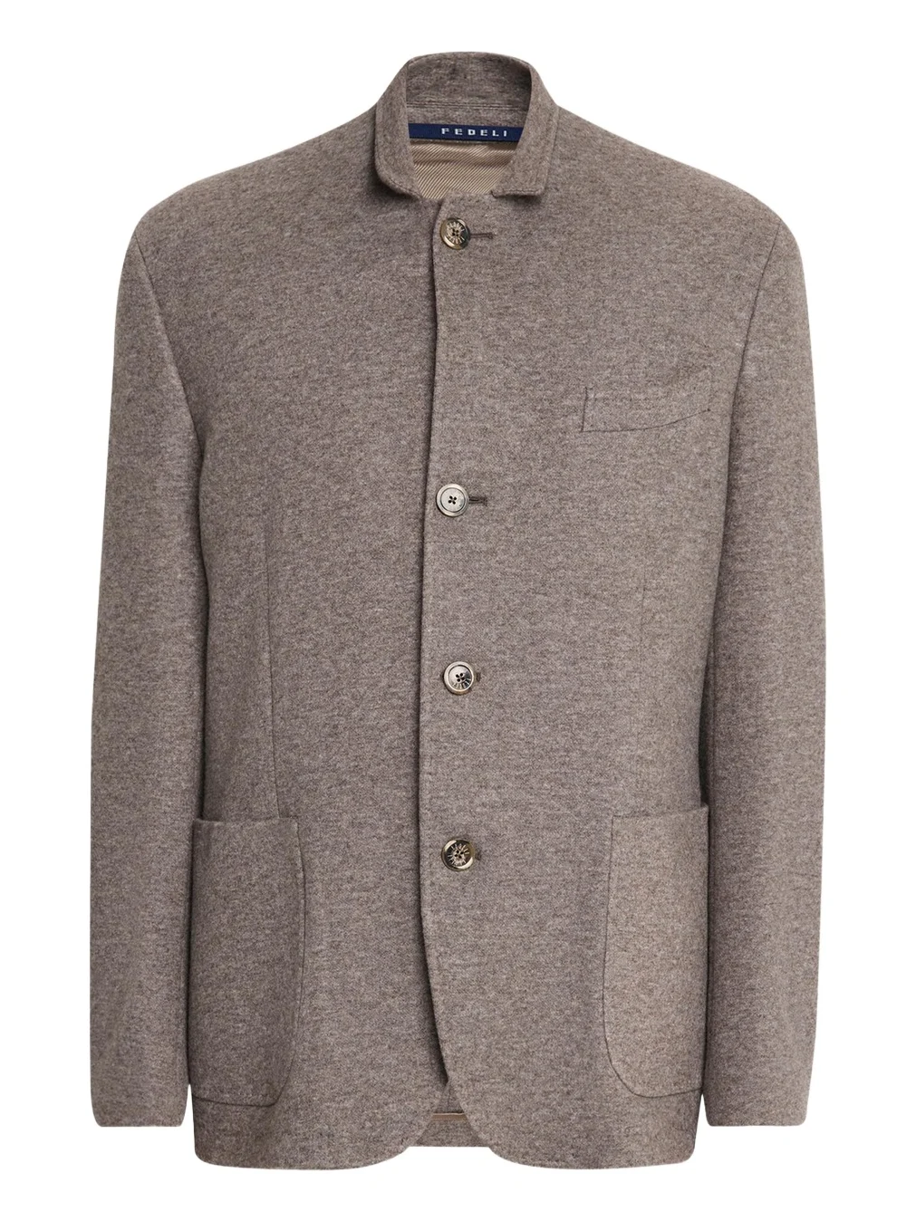 FEDELI Men's Double-Face Cashmere Chore Jacket