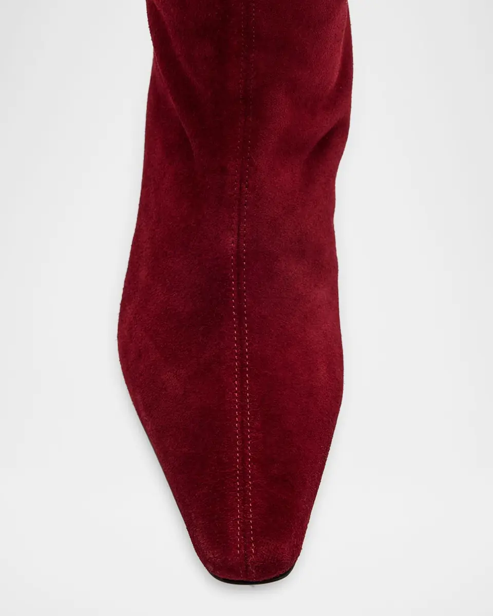 STAUD Wally Suede Knee-High Boots | Thumbnail 6