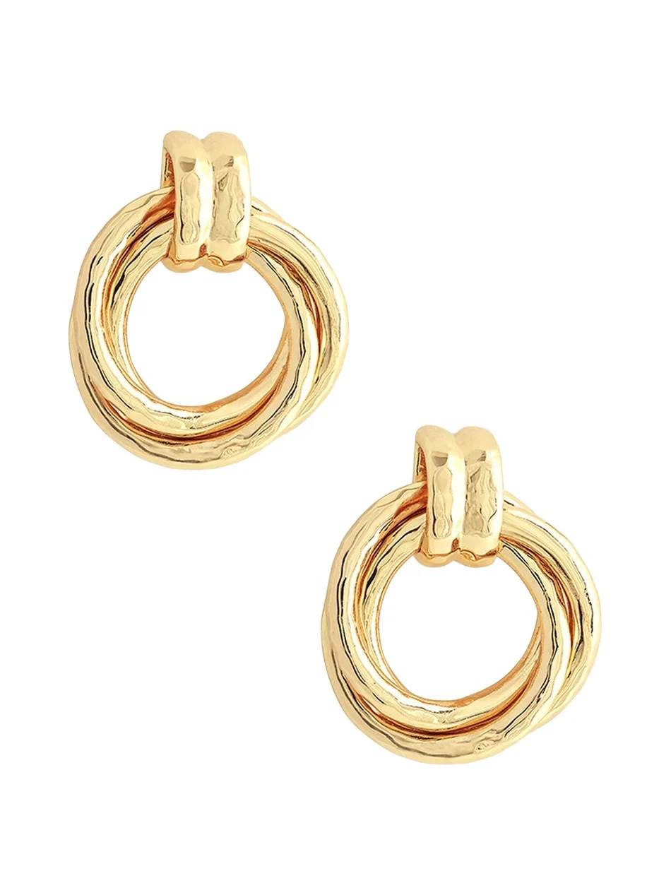 Neptune Triple Ring Earrings Neptune Triple Ring Earrings