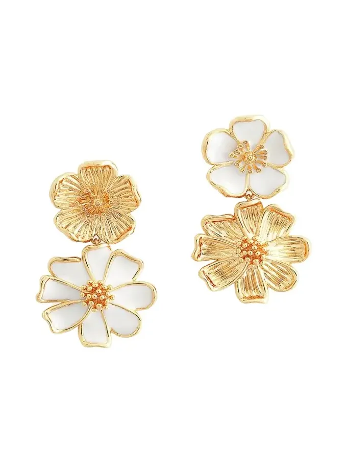 Wildflowers Mixed Drop Earrings