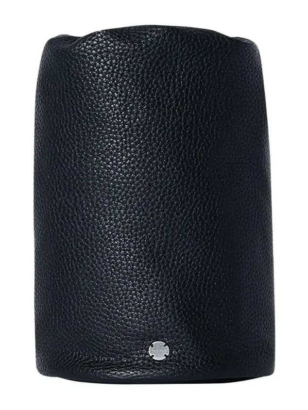 Men's Sporty Leather Drawstring Pouch Men's Sporty Leather Drawstring Pouch