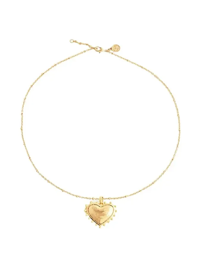 Heart Large Locket Necklace