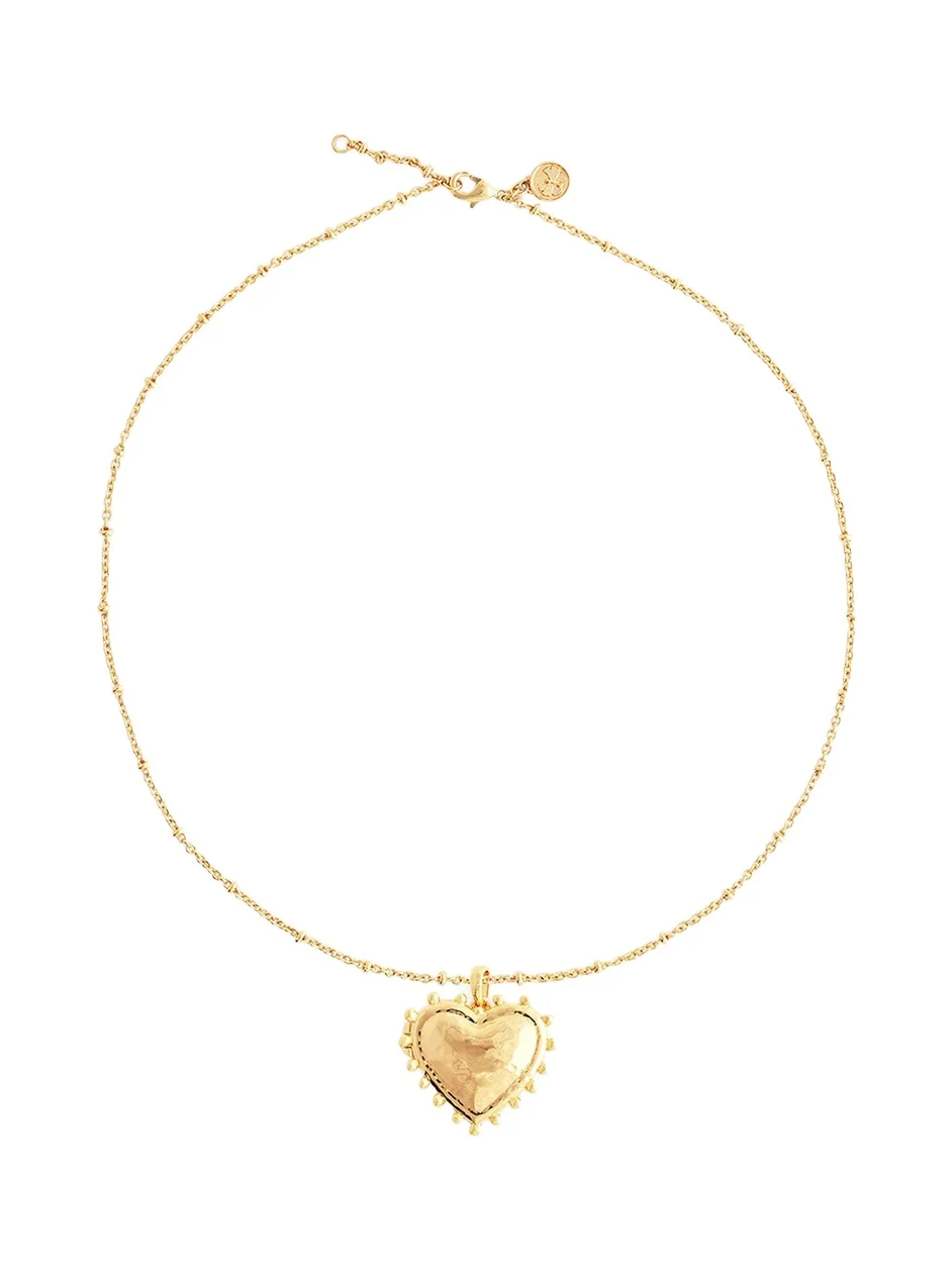 Heart Large Locket Necklace