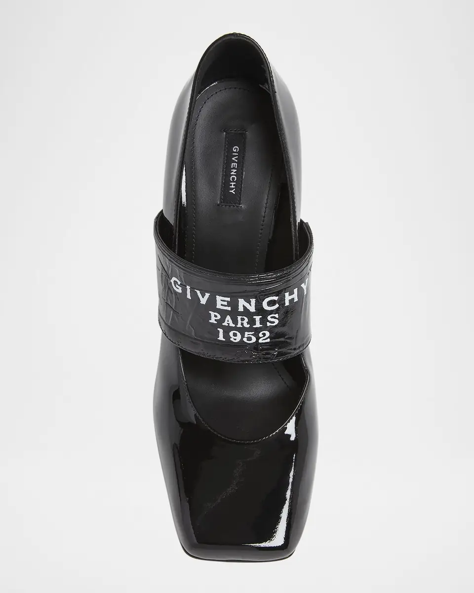 Givenchy Label Patent Leather Pumps | Thumbnail 10