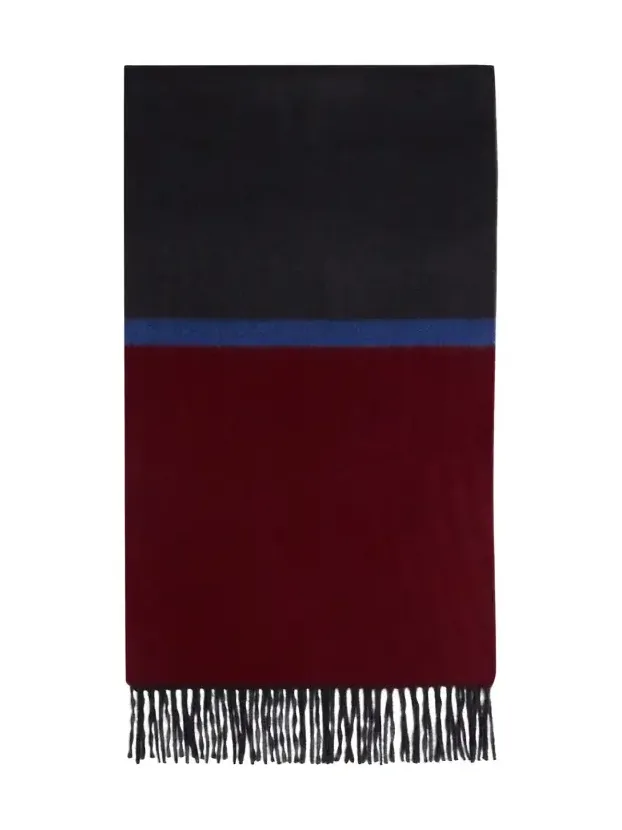 Men's Colorblock Cashmere Scarf
