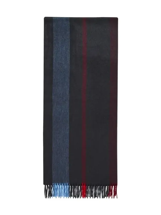 Men's Check Cashmere Scarf