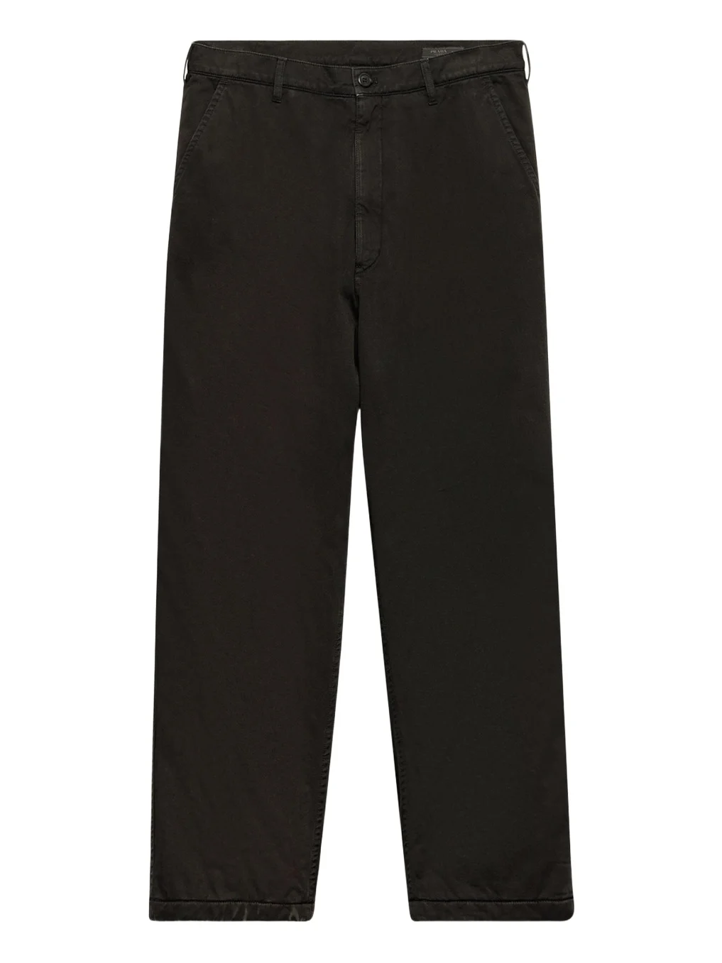Men's Cotton Gabardine Flat-Front Pants