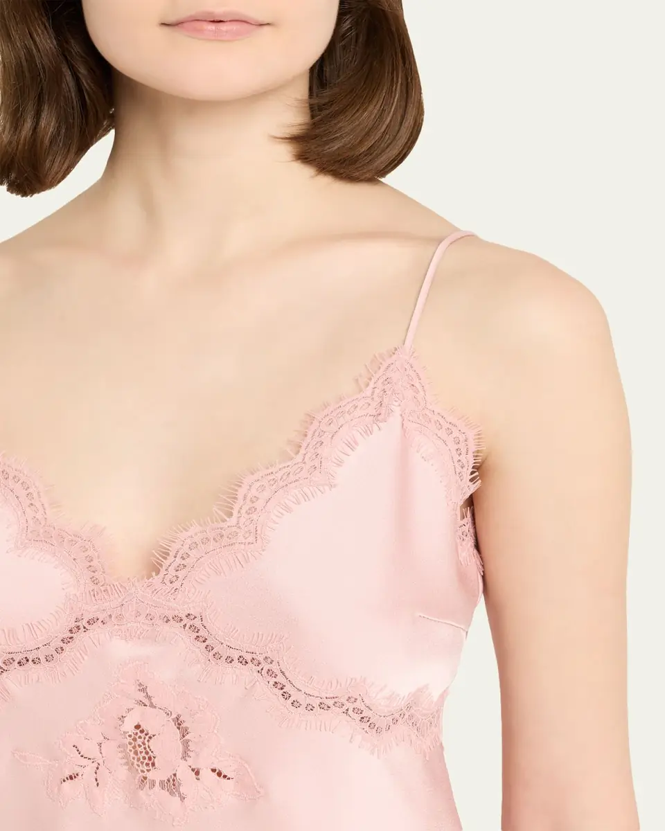 LoveShackFancy Evony Satin Crepe Top | Thumbnail 5 LoveShackFancy Evony Satin Crepe Top | Thumbnail 5