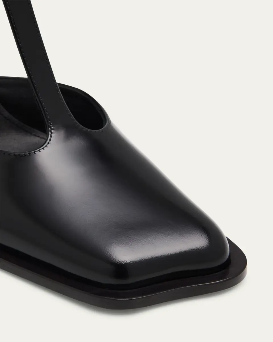 Loewe Onda Leather T-Bar Pumps | Thumbnail 5 Loewe Onda Leather T-Bar Pumps | Thumbnail 5