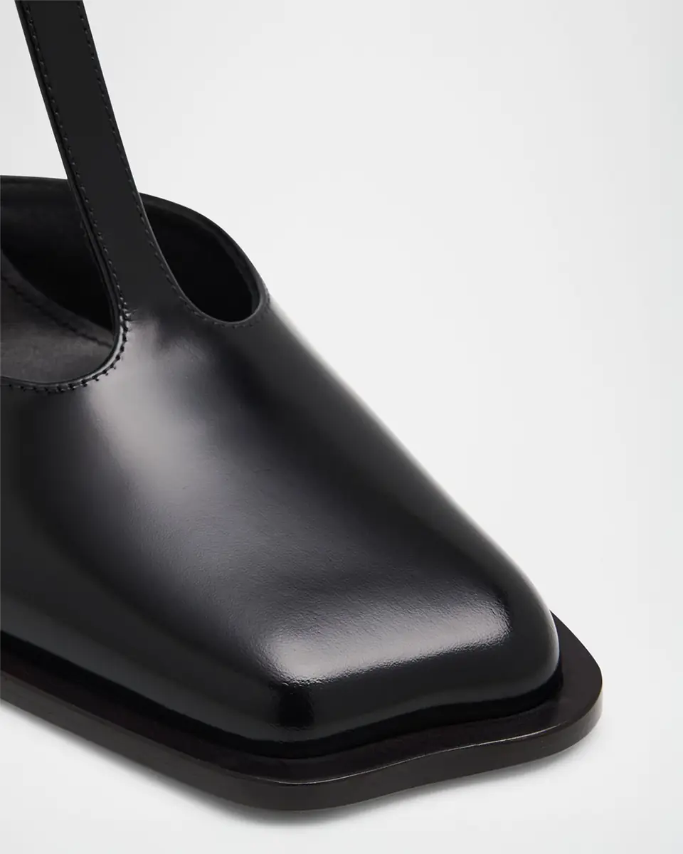 Loewe Onda Leather T-Bar Pumps | Thumbnail 9 Loewe Onda Leather T-Bar Pumps | Thumbnail 9