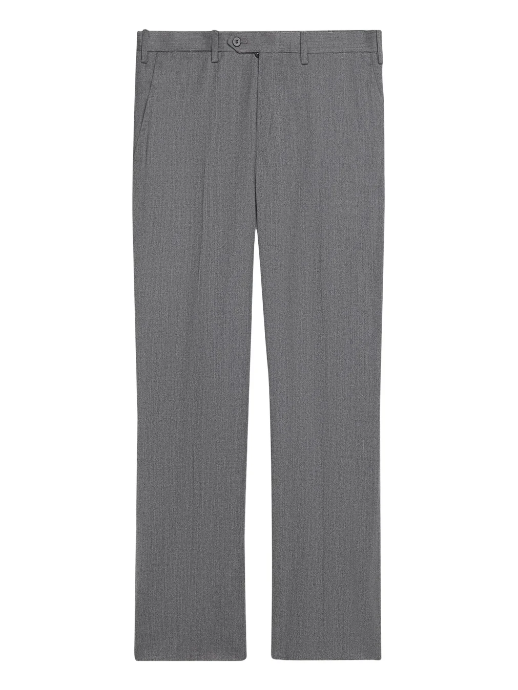 Kiton Men's Wool and Cashmere Flat-Front Pants