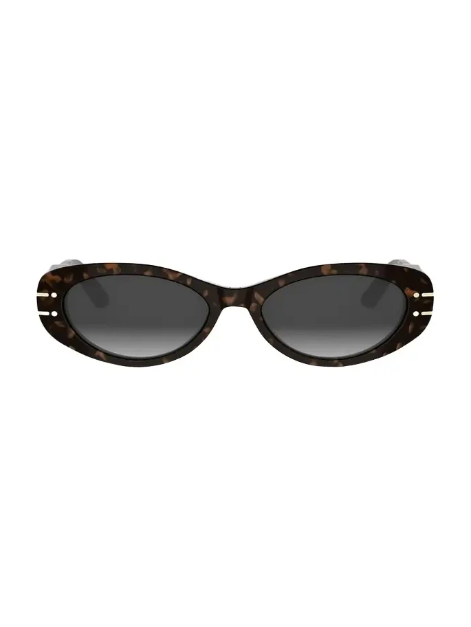 DiorSignature B8U Acetate Oval Sunglasses