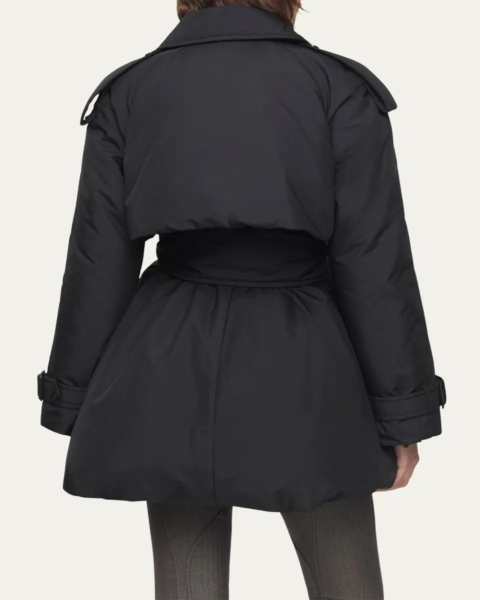Burberry Berryhill Belted Padded Trench Coat | Thumbnail 3 Burberry Berryhill Belted Padded Trench Coat | Thumbnail 3