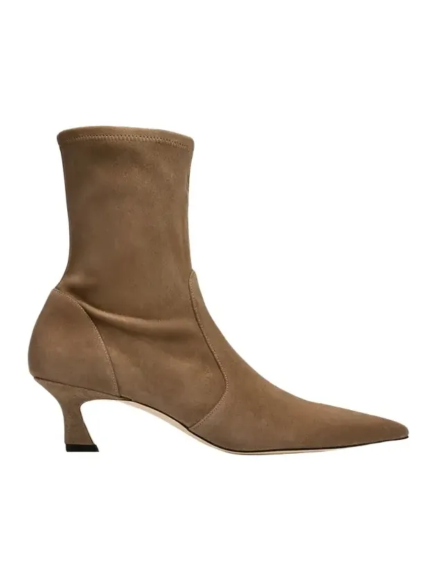 50mm Vinnie Suede Stretch Booties 50mm Vinnie Suede Stretch Booties