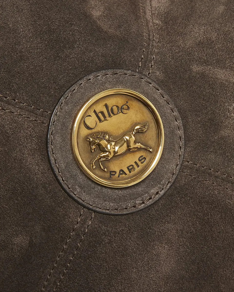 Chloé Balloon Patchwork Leather & Suede Tote Bag | Thumbnail 10 Chloé Balloon Patchwork Leather & Suede Tote Bag | Thumbnail 10