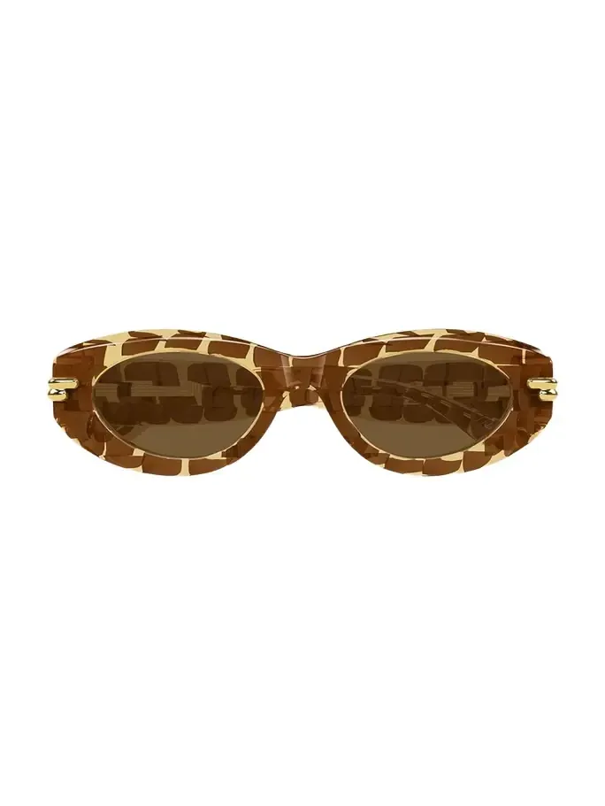 Ribbon 55mm Acetate Oval Sunglasses