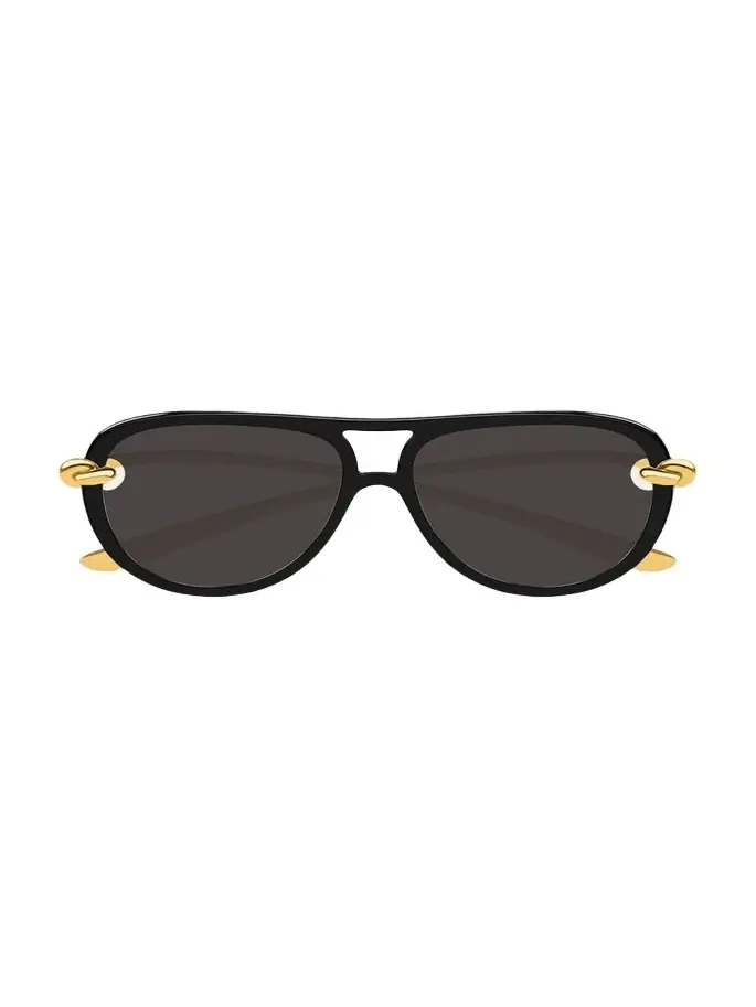 Knot 55mm Acetate & Metal Aviator Sunglasses Knot 55mm Acetate & Metal Aviator Sunglasses