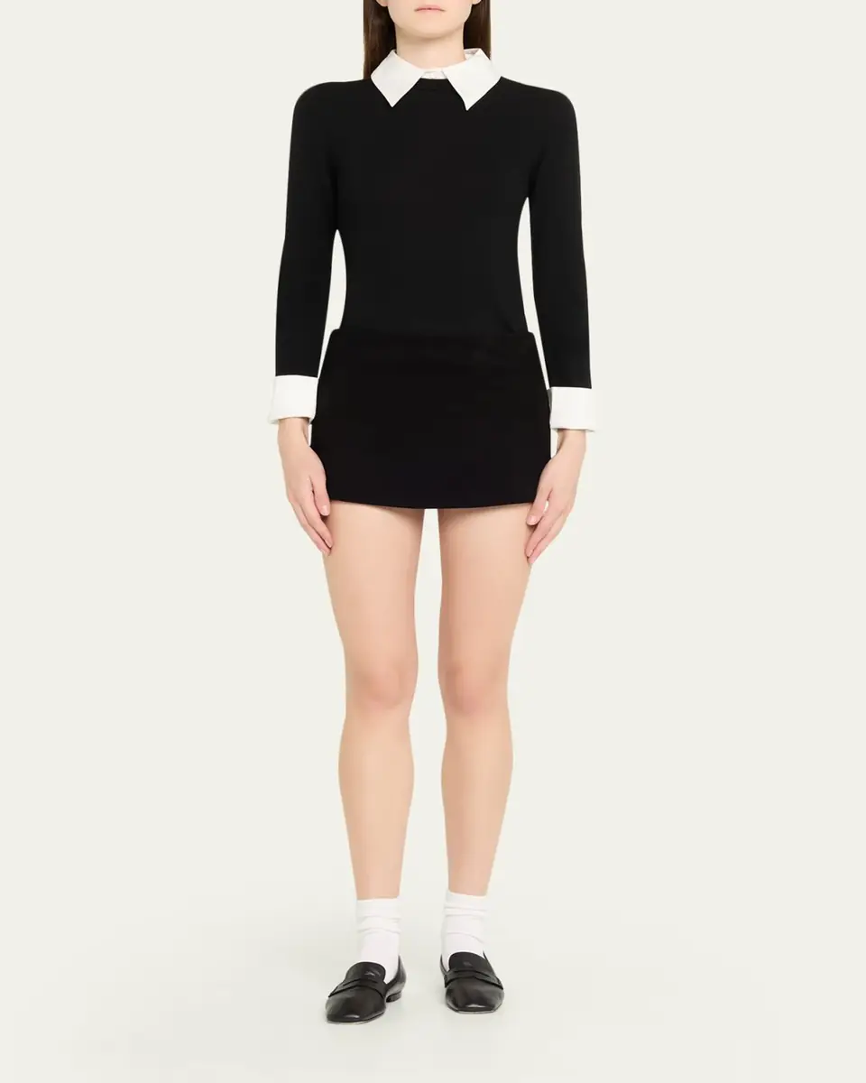 Alice + Olivia Porla Collared Sweater | Thumbnail 2