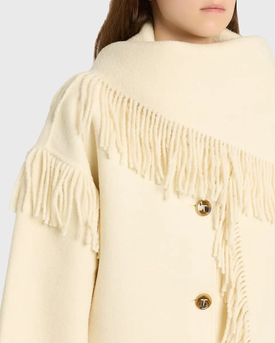 TOTEME Fringed Scarf Jacket | Thumbnail 9 TOTEME Fringed Scarf Jacket | Thumbnail 9